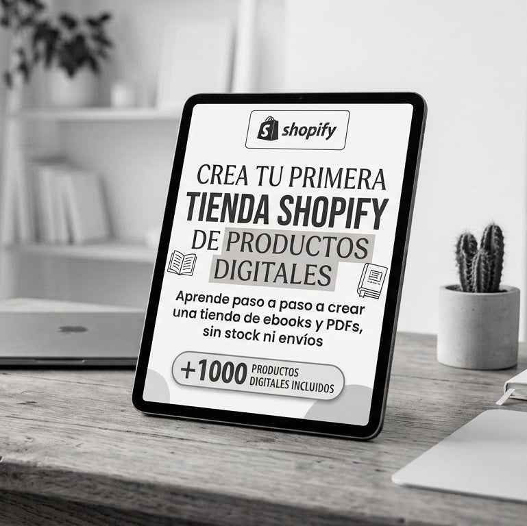 Cómo Crear una Tienda Shopify de Productos Digitales